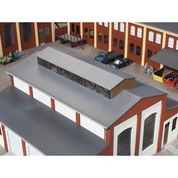 Roof With Integrated Skylights 1