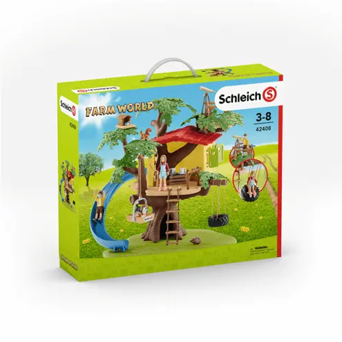 Schleich 42408 Treehouse Playset For Animal Figures 1