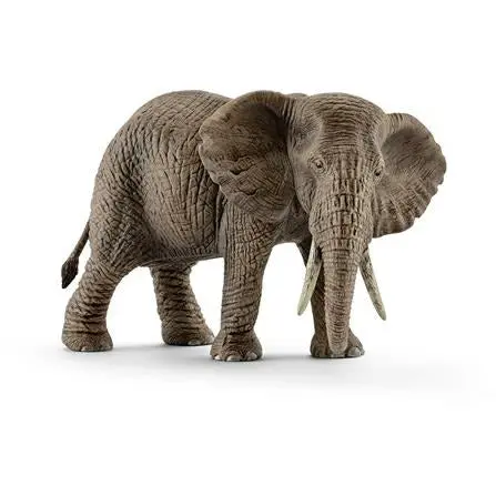 Schleich African Elephant Female – Detailed Wildlife Toy For Play & Display 1