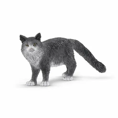 Schleich Maine Coon Cat – Realistic Feline Figure For Animal Lovers 1