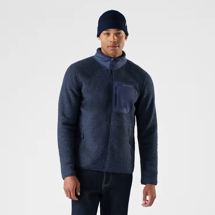 Smartwool Second-Cut Fleece Jacket For Cold-Weather Activity 1