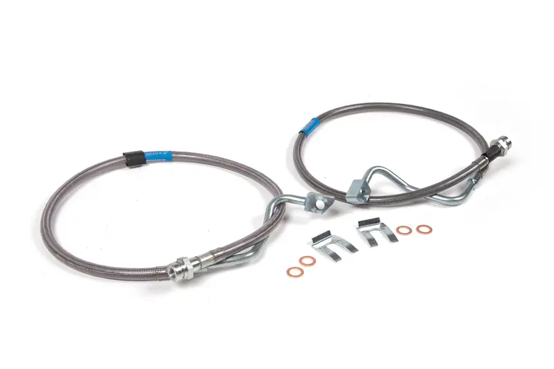 Stainless Steel Front Brake Line Kit – Compatible With 6–8" Lifts On 2008–2010 Ford F250/F350 Super Duty 4Wd 1
