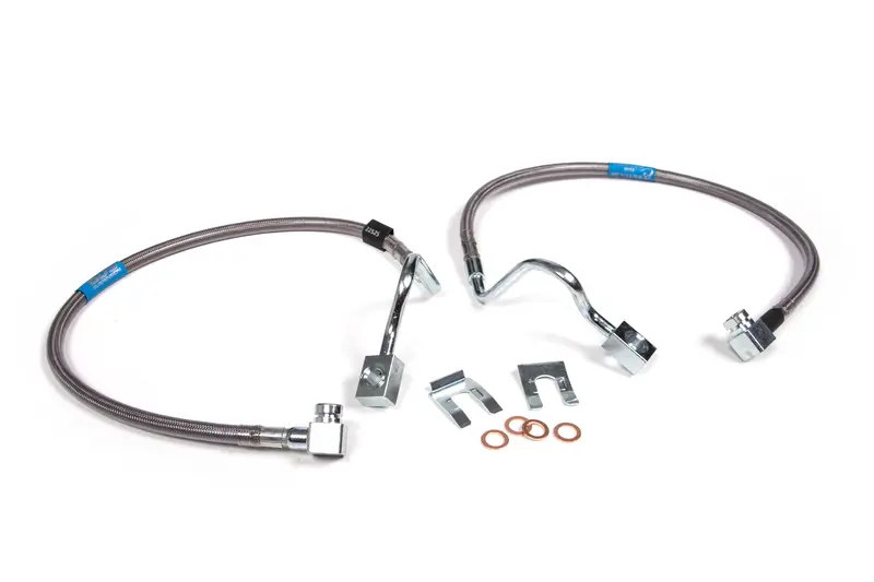 Stainless Steel Front Brake Line Kit For Ford F-150 (2004–2008) 4Wd – Optimized For 6–8 Inch Lifts 1