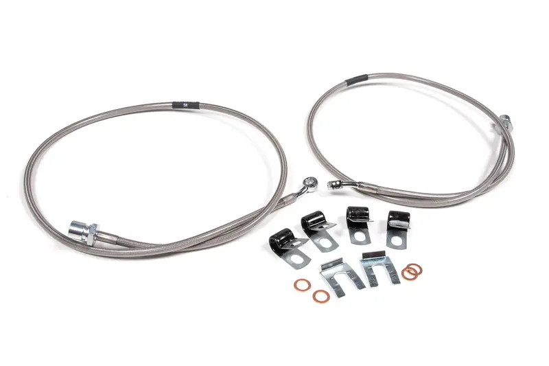 Stainless Steel Front Brake Line Kit – Supports 4–8 Inch Lifts On 2014–2023 Ram 2500 & 2013–2023 Ram 3500 (4Wd) 1
