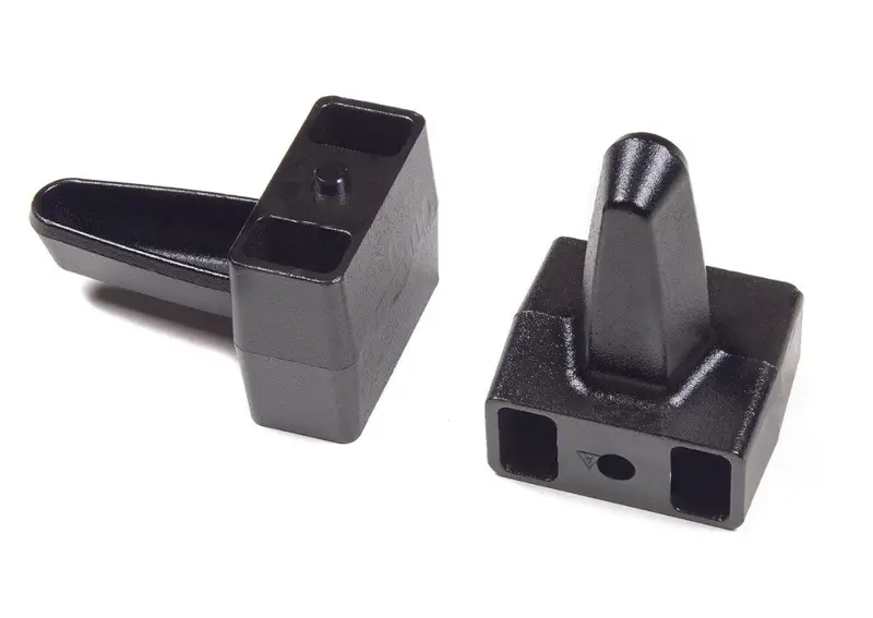 Steel Rear Lift Blocks With Wing Design — 5" Height, Universal Application 1
