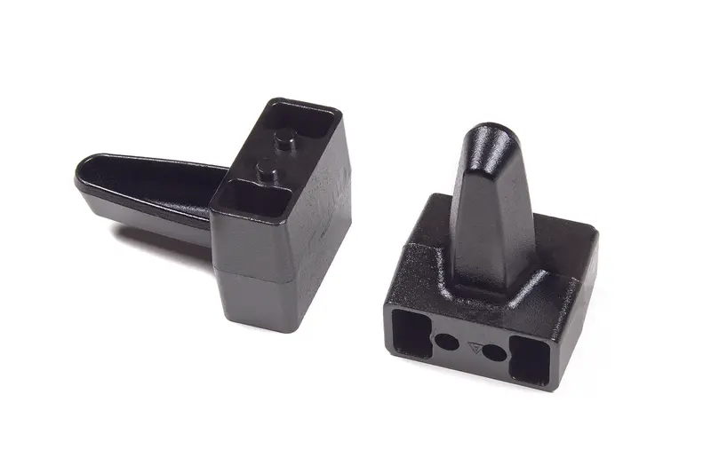 Steel Rear Lift Blocks With Wing Design — 5" Lift For 2003–2018 Dodge Ram 2500/3500 1