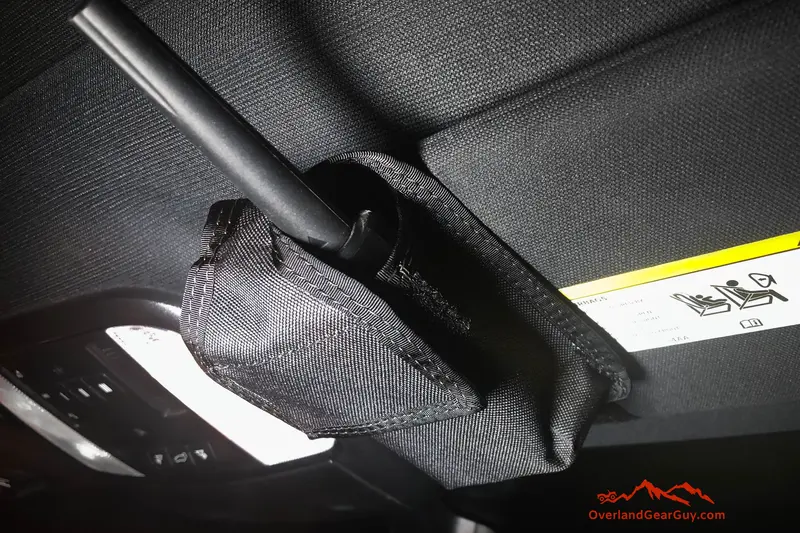 Sun Visor Mount Radio Or Communication Device Pouch 1