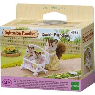 Sylvanian Families Double Stroller – Model 4533 1