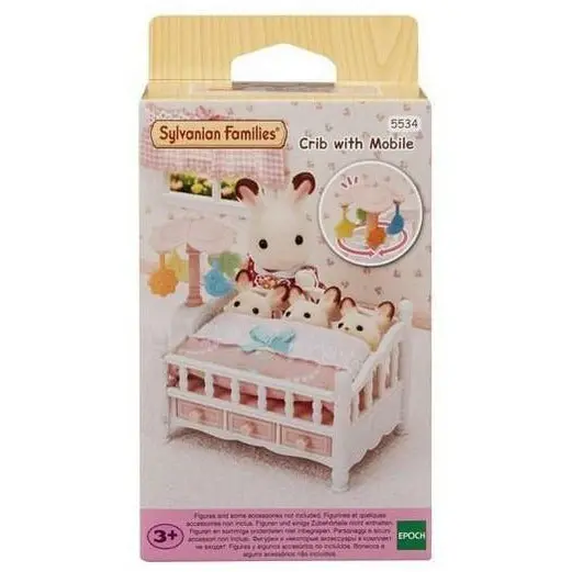 Sylvanian Families Triple Bed With Musical Mobile – Model 5534 1