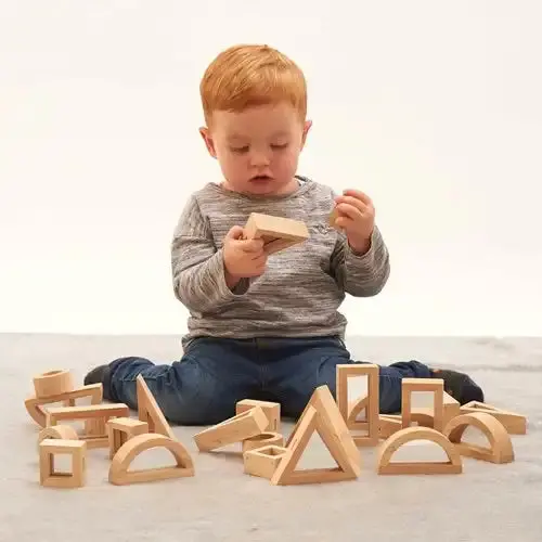 Tickit Mirror Blocks For Sensory Learning 1