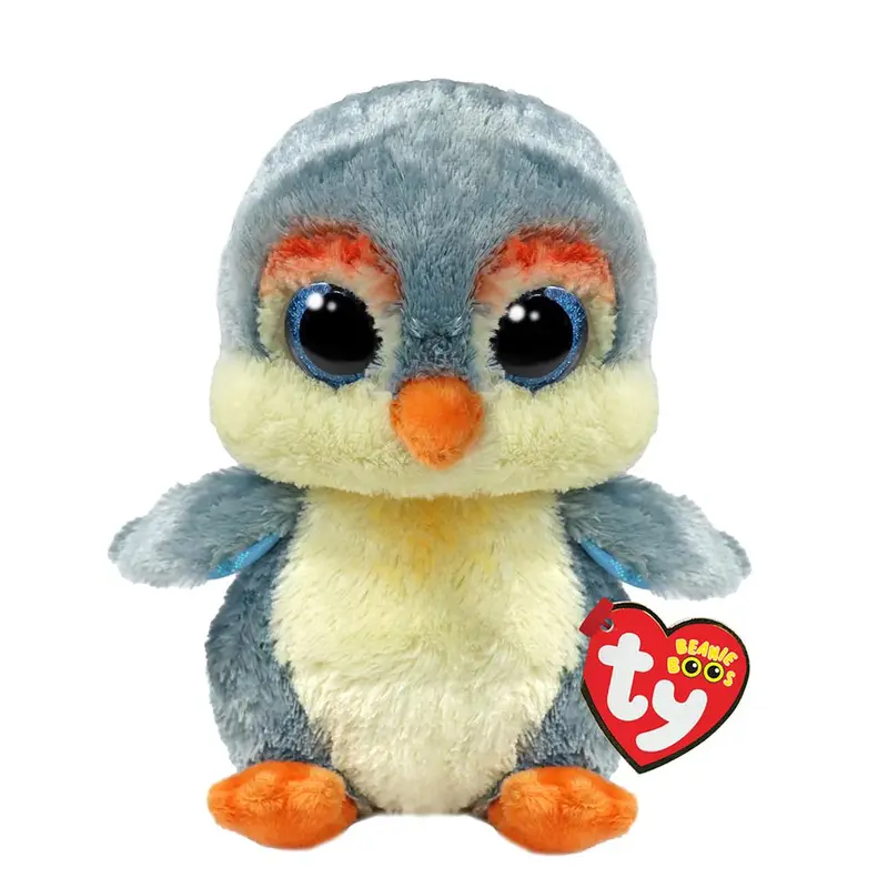 Ty Beanie Boo – Fisher Penguin Plush Figure 1