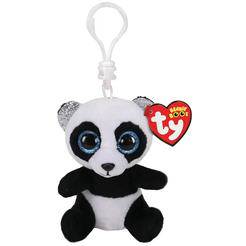 Ty Beanie Boo’S Clip Bamboo Panda – Compact Plush Accessory 1