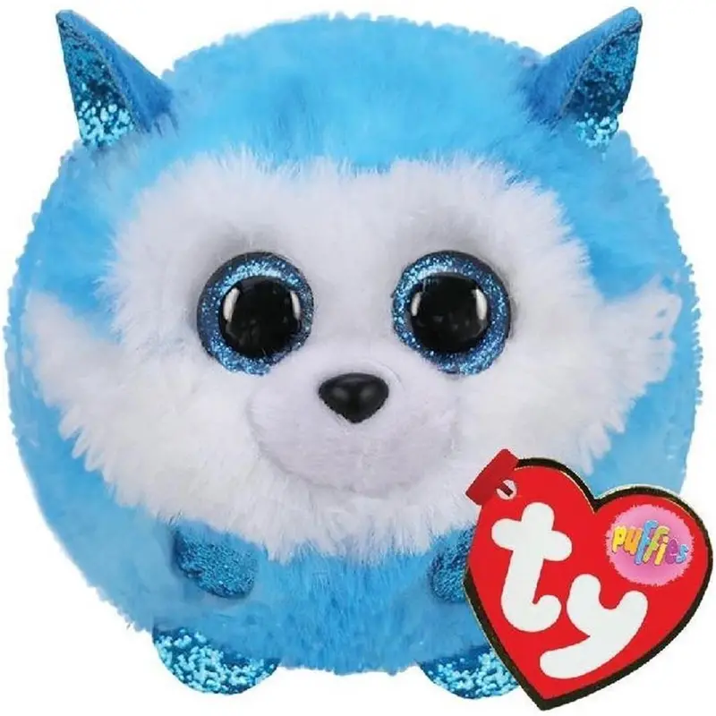 Ty Prince Husky Puffie Mini Plush (10 Cm) 1