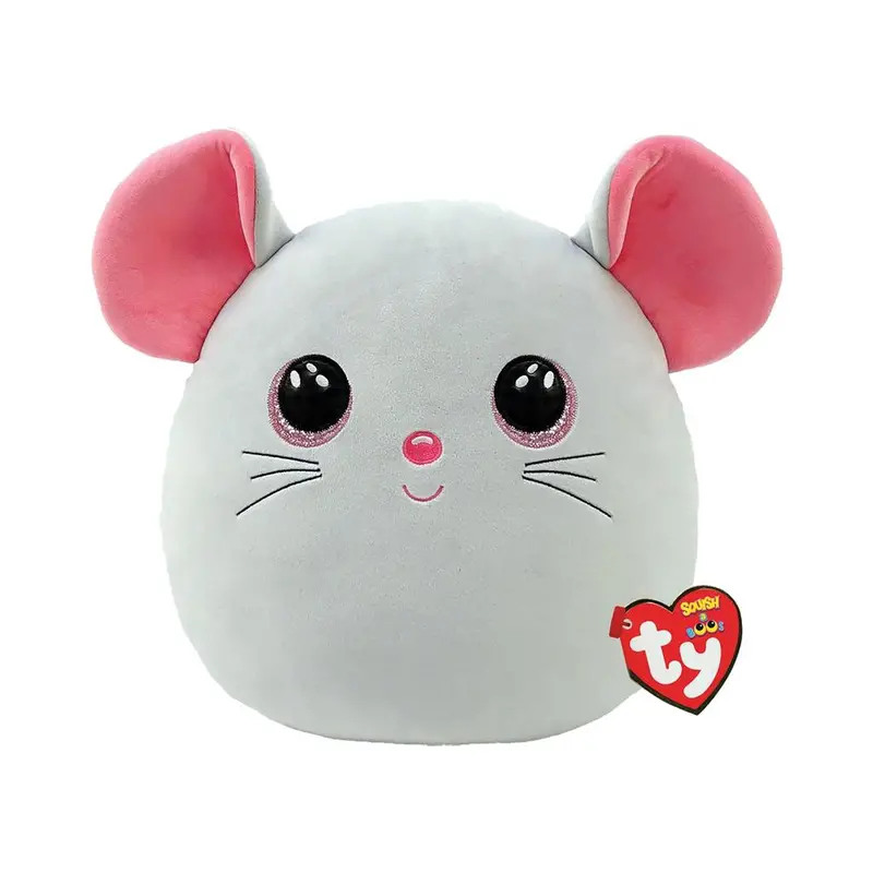Ty Squish A Boo Catnip Mouse – Squeaky Sensory Toy 1