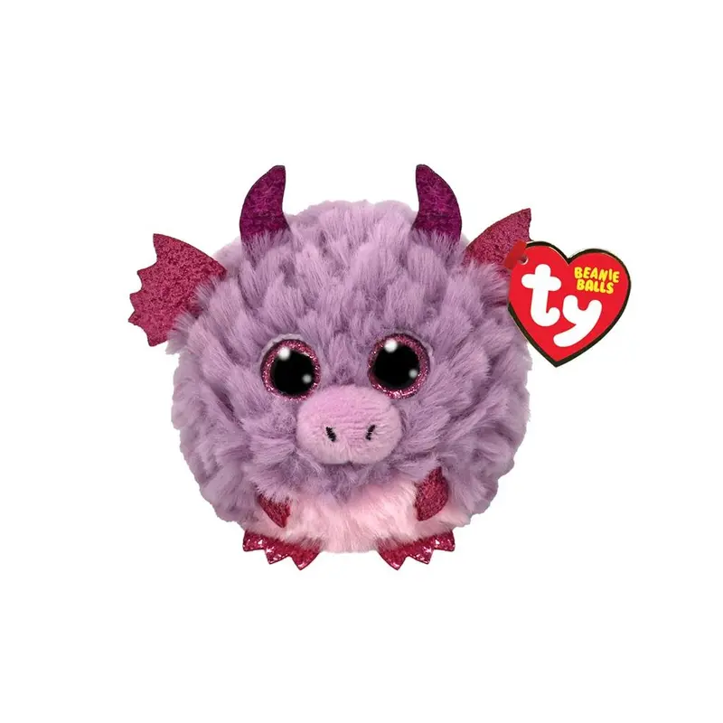 Ty Teeny Puffies Spark Dragon – Tiny Stuffed Animal 1