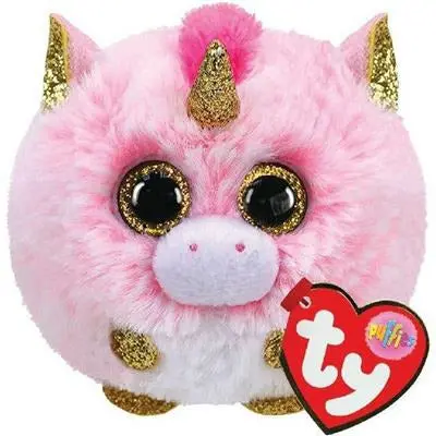 Ty Teeny Puffies Unicorn Plush Toy – 10 Cm (Rainbow Edition) 1