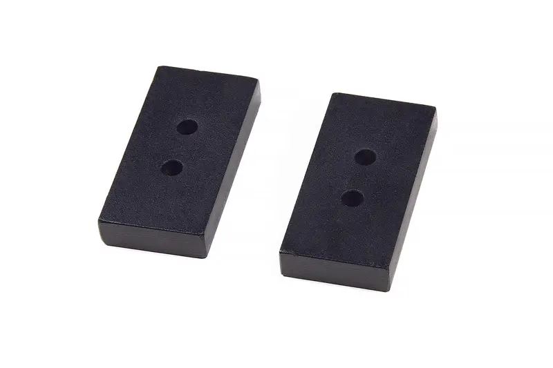 Universal 1" Steel Rear Lift Block Set – Dual-Pin Design, 3" Width 1