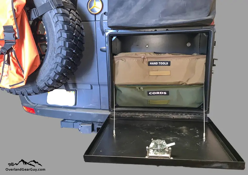 Van Gear Box Organizer Set – Three-Tier Storage Bags 1
