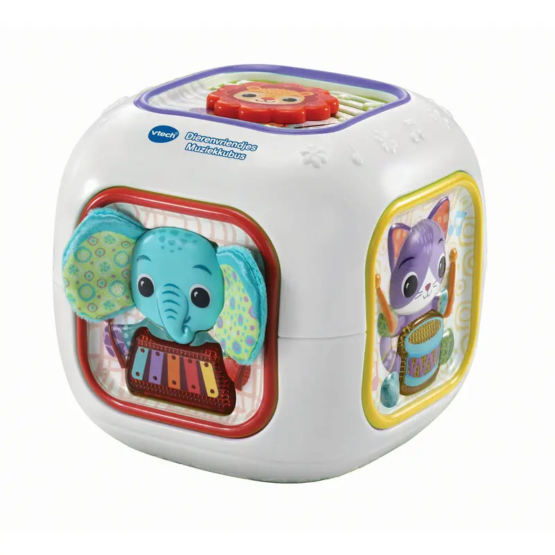 Vtech Baby Animal Friends Music Cube Toy 1
