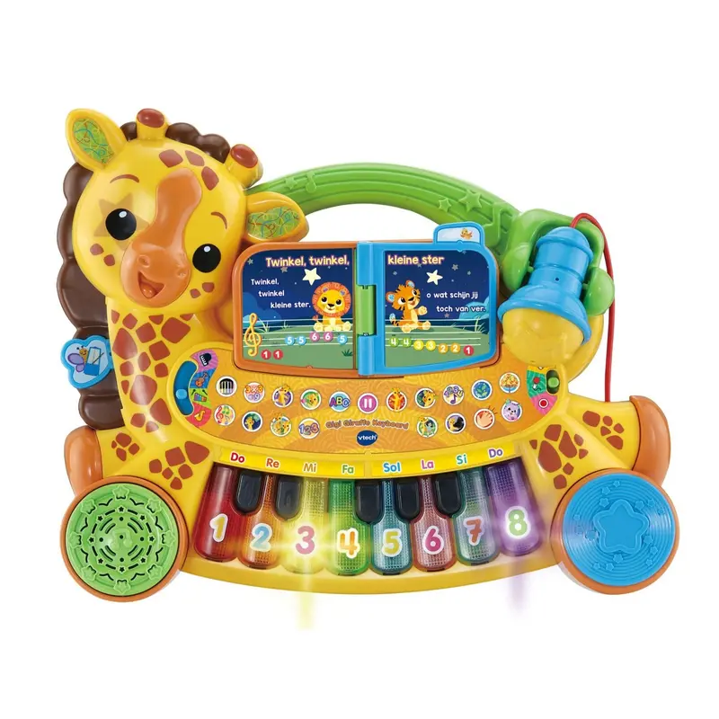 Vtech Baby Jimmy The Giraffe Musical Keyboard Toy 1
