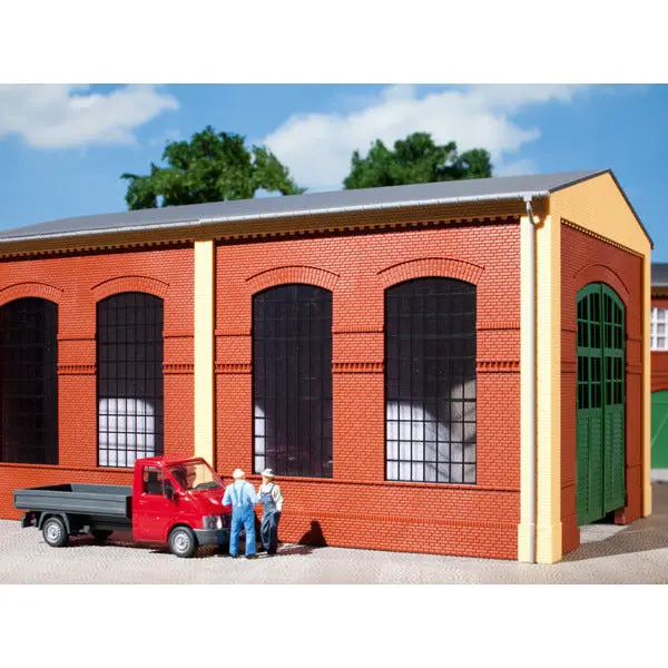 Wall With Integrated Industrial Window Frame 1