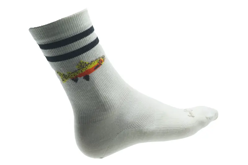 Westslope Cutthroat Trout Graphic Socks – Men'S Crew Style 1