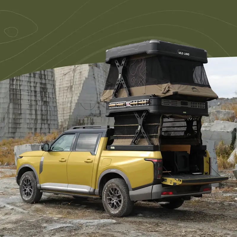Wild Land Pickup Mate Wingman X – Modular Truck Bed Utility Platform 1