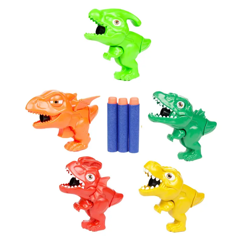 World Of Dinosaurs Mini Dino Blaster – Compact Glow Dino-Themed Toy Gun 1