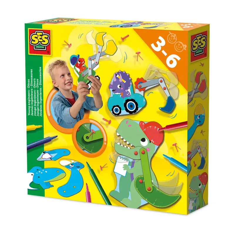 Young Engineers – Dinosaur Construction Kit 1